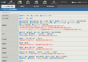 権限設定