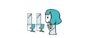 再来店率が低い